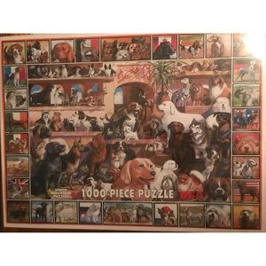 NEW 1,000 Piece Puzzle World of Dogs